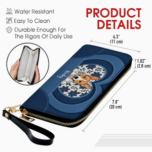 Custom Pet Portrait Wallet – Personalized Gift for Pet Lovers | 89Prints