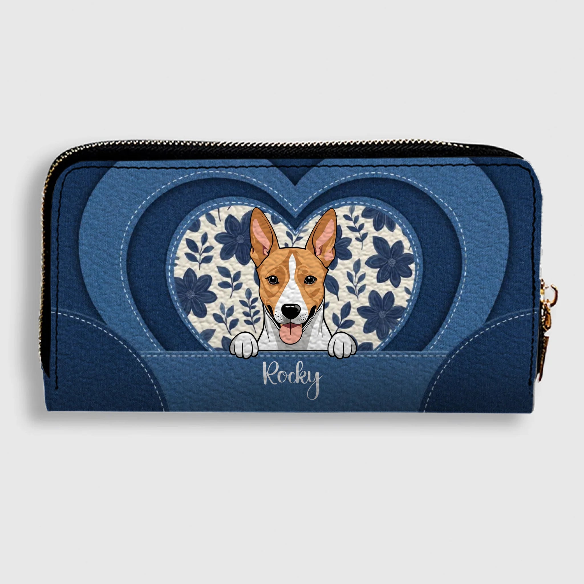 Custom Pet Portrait Wallet – Personalized Gift for Pet Lovers | 89Prints