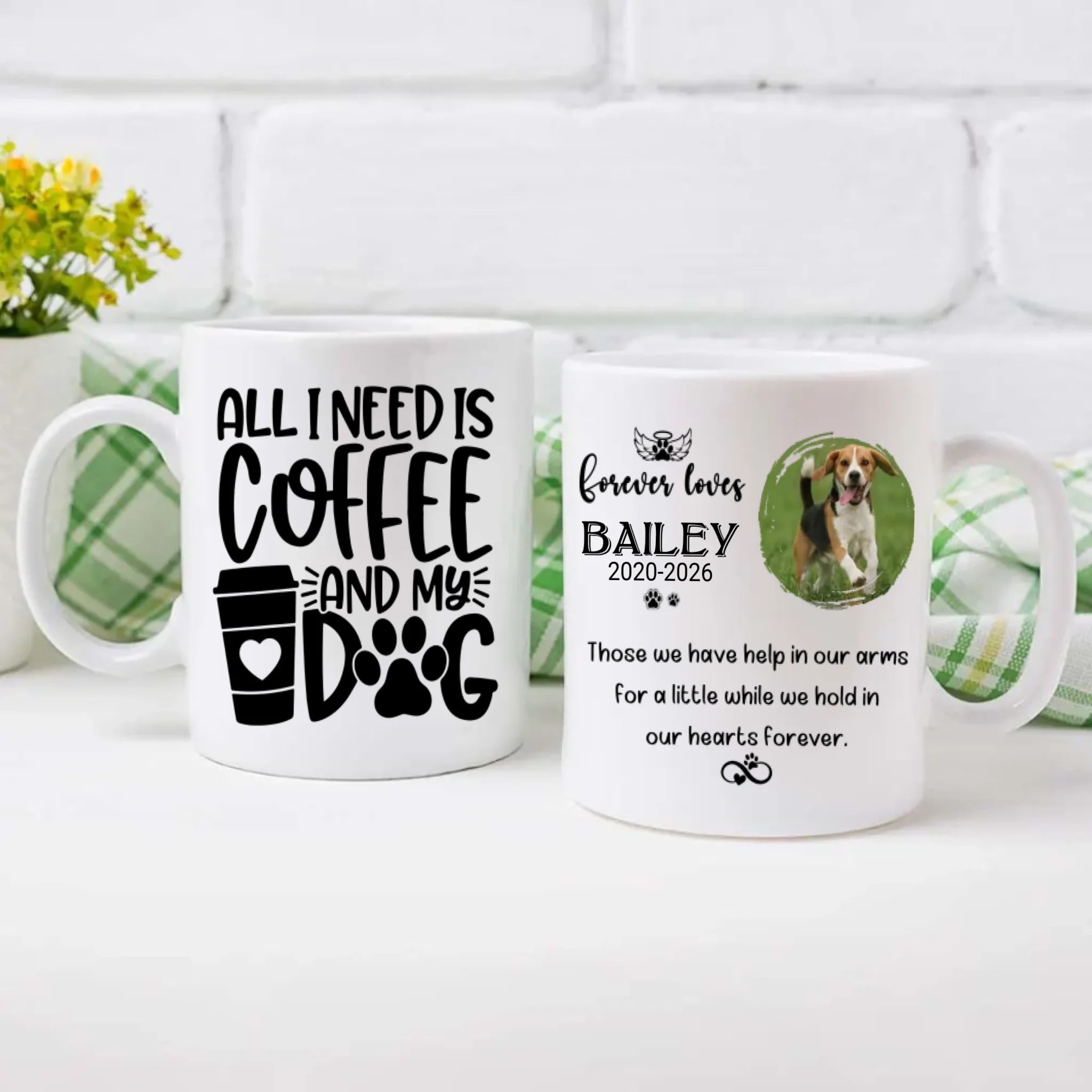 Personalized Pet Memorial Coffee Mug - Custom Dog Remembrance Gift - 89Prints