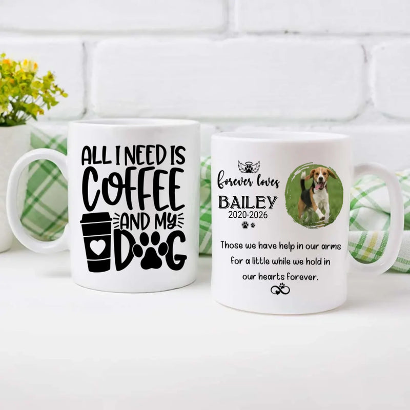 Personalized Pet Memorial Coffee Mug - Custom Dog Remembrance Gift - 89Prints
