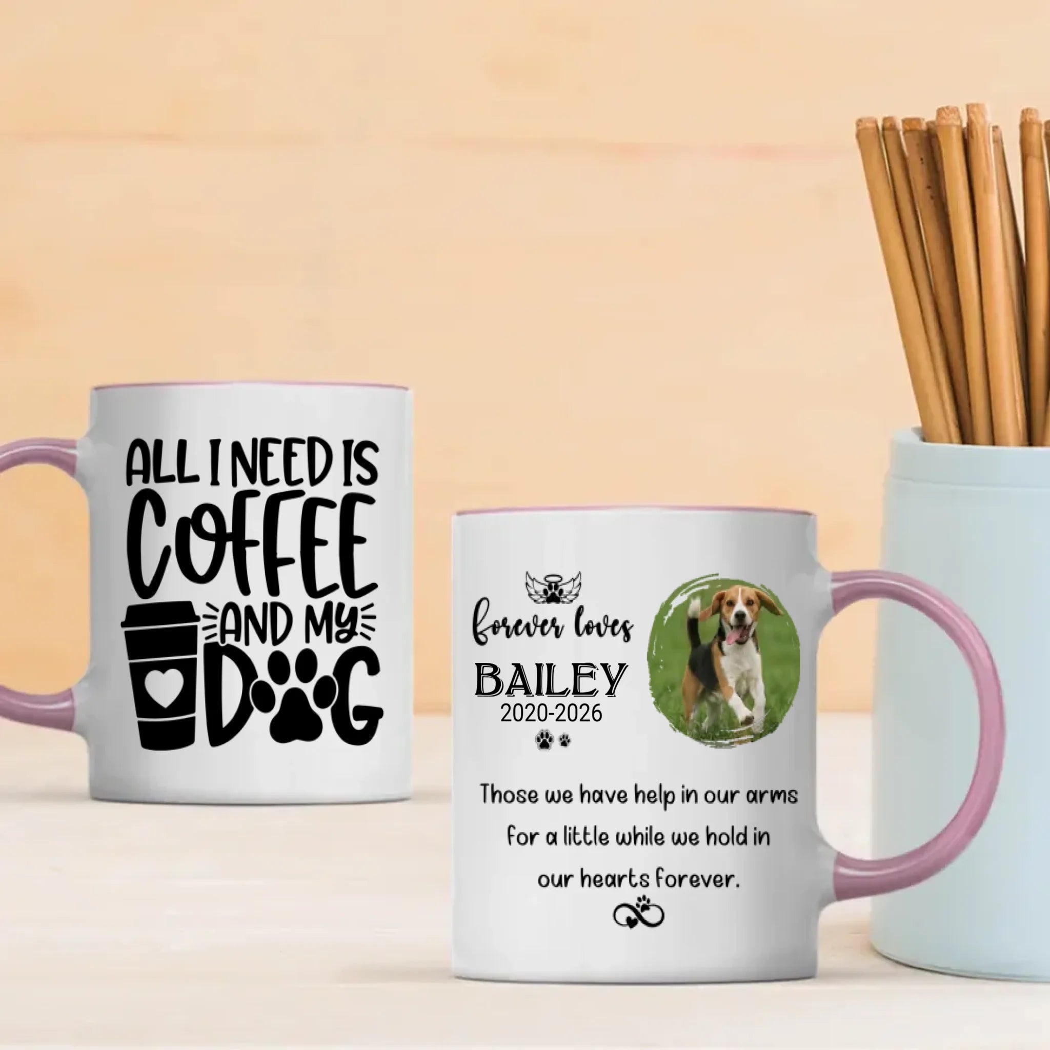 Personalized Pet Memorial Coffee Mug - Custom Dog Remembrance Gift - 89Prints