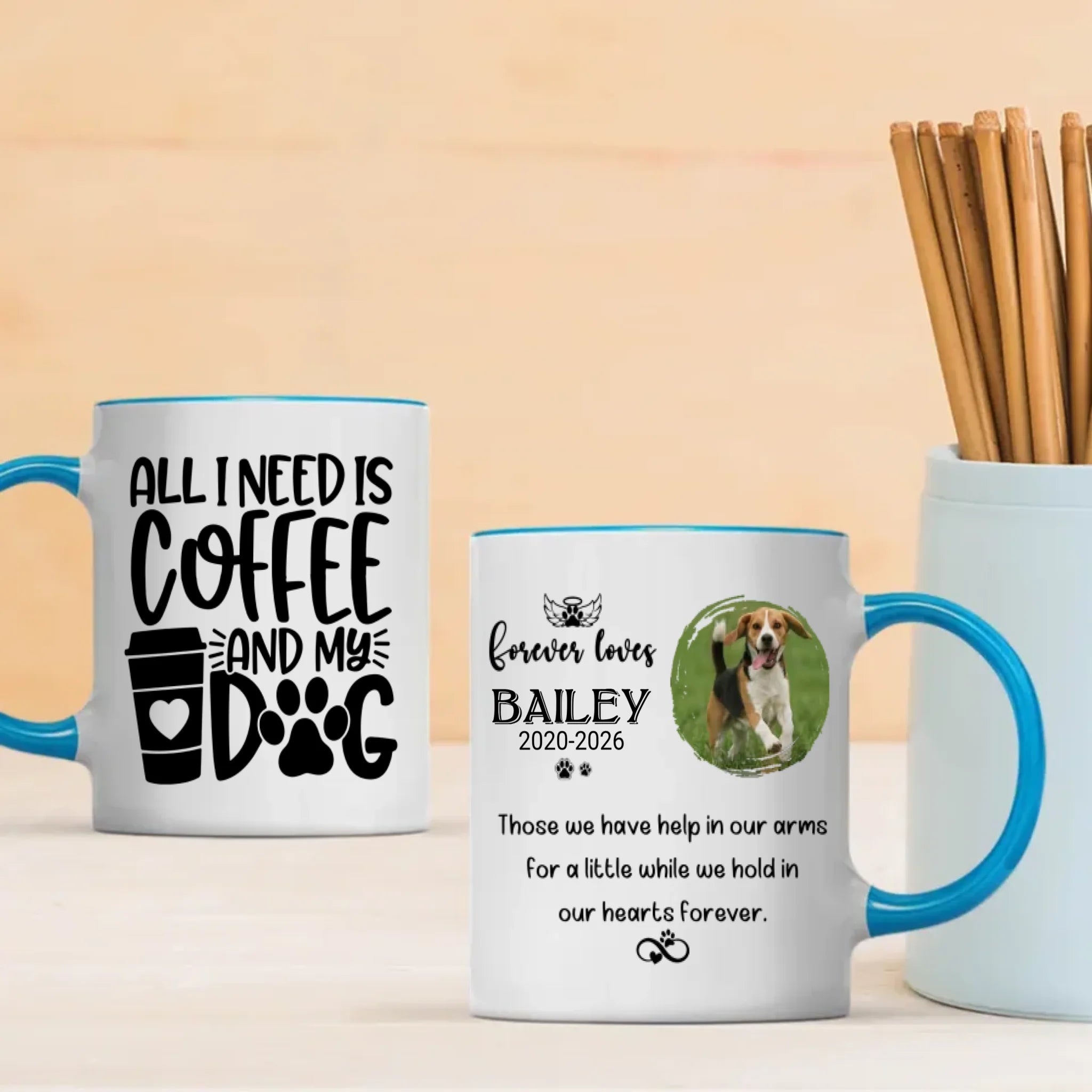 Personalized Pet Memorial Coffee Mug - Custom Dog Remembrance Gift - 89Prints