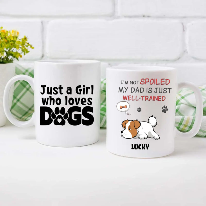 Personalized Dog Dad And Mom Mugs - Best Custom Pet Gifts - 89Prints