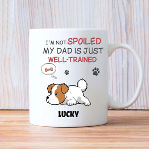 Personalized Dog Dad And Mom Mugs - Best Custom Pet Gifts - 89Prints