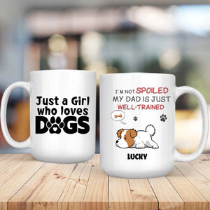 Personalized Dog Dad And Mom Mugs - Best Custom Pet Gifts - 89Prints