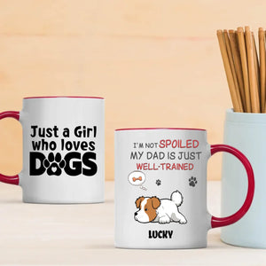 Personalized Dog Dad And Mom Mugs - Best Custom Pet Gifts - 89Prints
