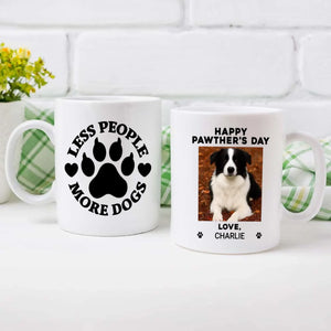 Personalized Dog Lover Mug – Happy Pawther’s Day Gift with Custom Pet Photo & Name – 89Prints
