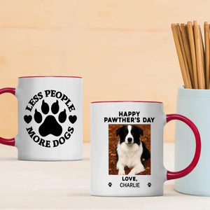 Personalized Dog Lover Mug – Happy Pawther’s Day Gift with Custom Pet Photo & Name – 89Prints