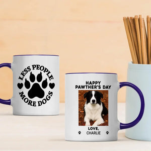 Personalized Dog Lover Mug – Happy Pawther’s Day Gift with Custom Pet Photo & Name – 89Prints