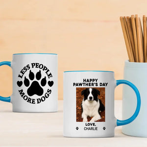 Personalized Dog Lover Mug – Happy Pawther’s Day Gift with Custom Pet Photo & Name – 89Prints