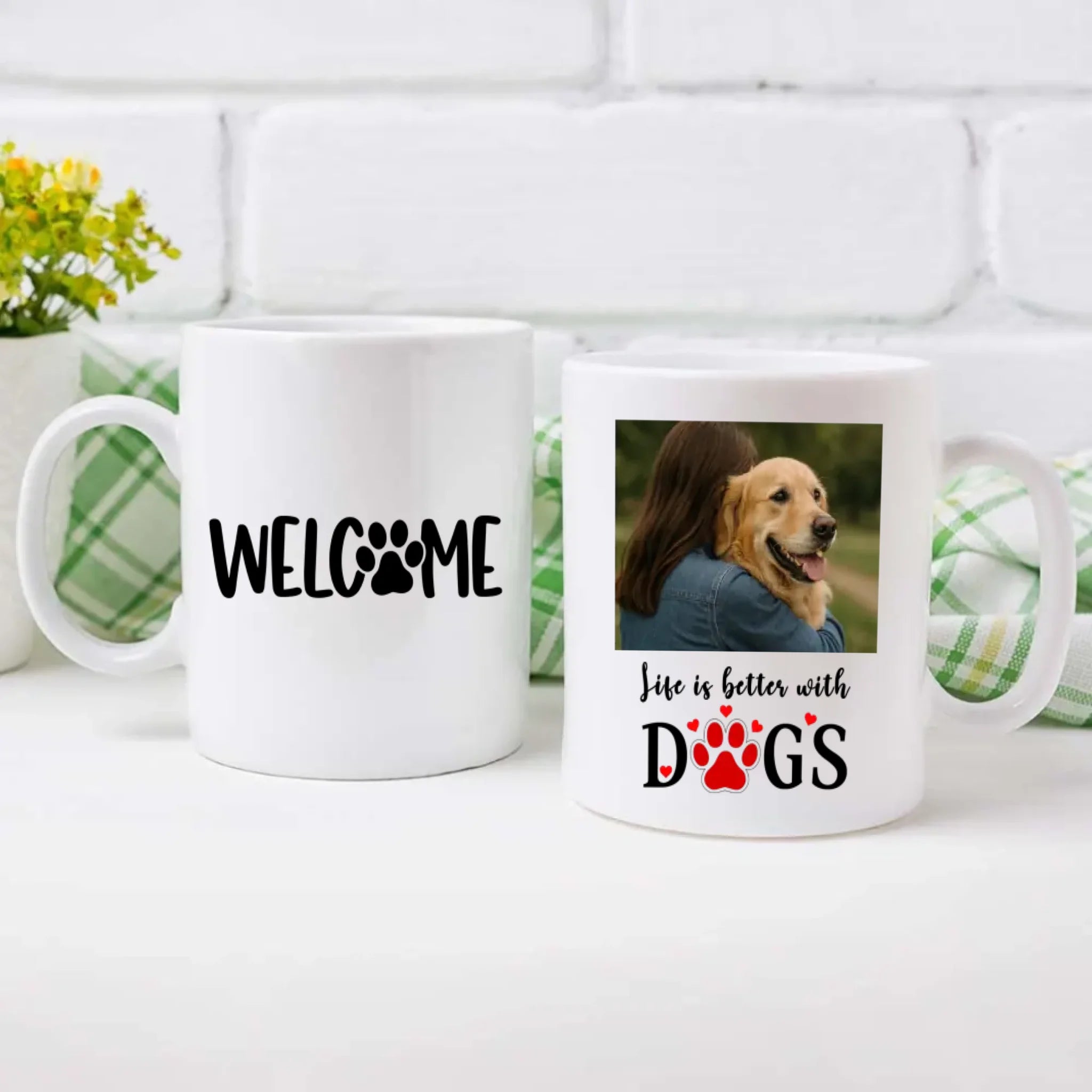 Adopt a Dog Mug – Cute Ceramic Gift for Dog Lovers & Pet Owners - 89Prints