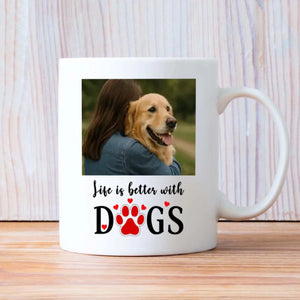 Adopt a Dog Mug – Cute Ceramic Gift for Dog Lovers & Pet Owners - 89Prints