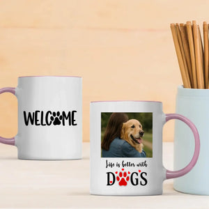 Adopt a Dog Mug – Cute Ceramic Gift for Dog Lovers & Pet Owners - 89Prints