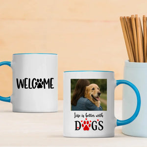 Adopt a Dog Mug – Cute Ceramic Gift for Dog Lovers & Pet Owners - 89Prints