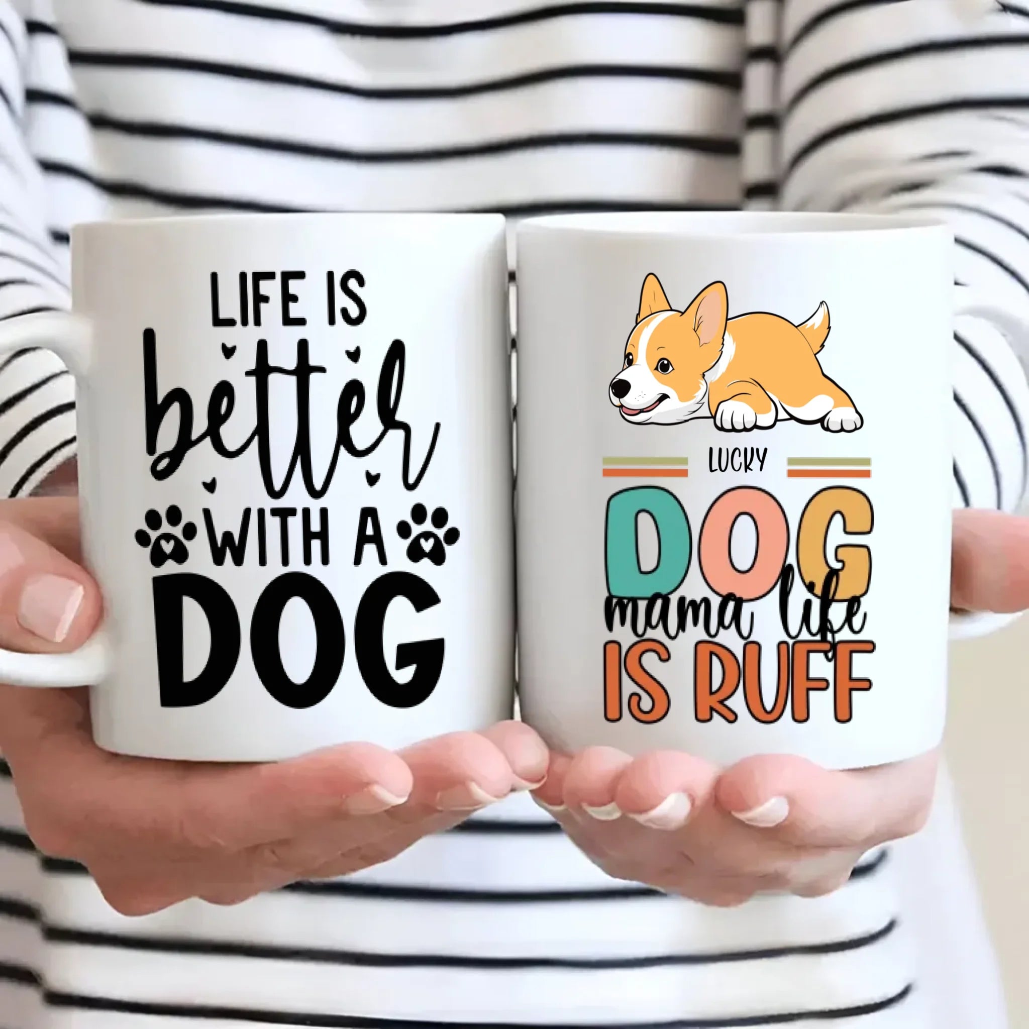 Custom Dog Mug – Life Is Better with My Dog | 89Prints