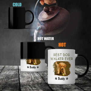 Personalized Gift for Dog Lovers – Best Dog Walker Ever Custom Mug – 89Prints