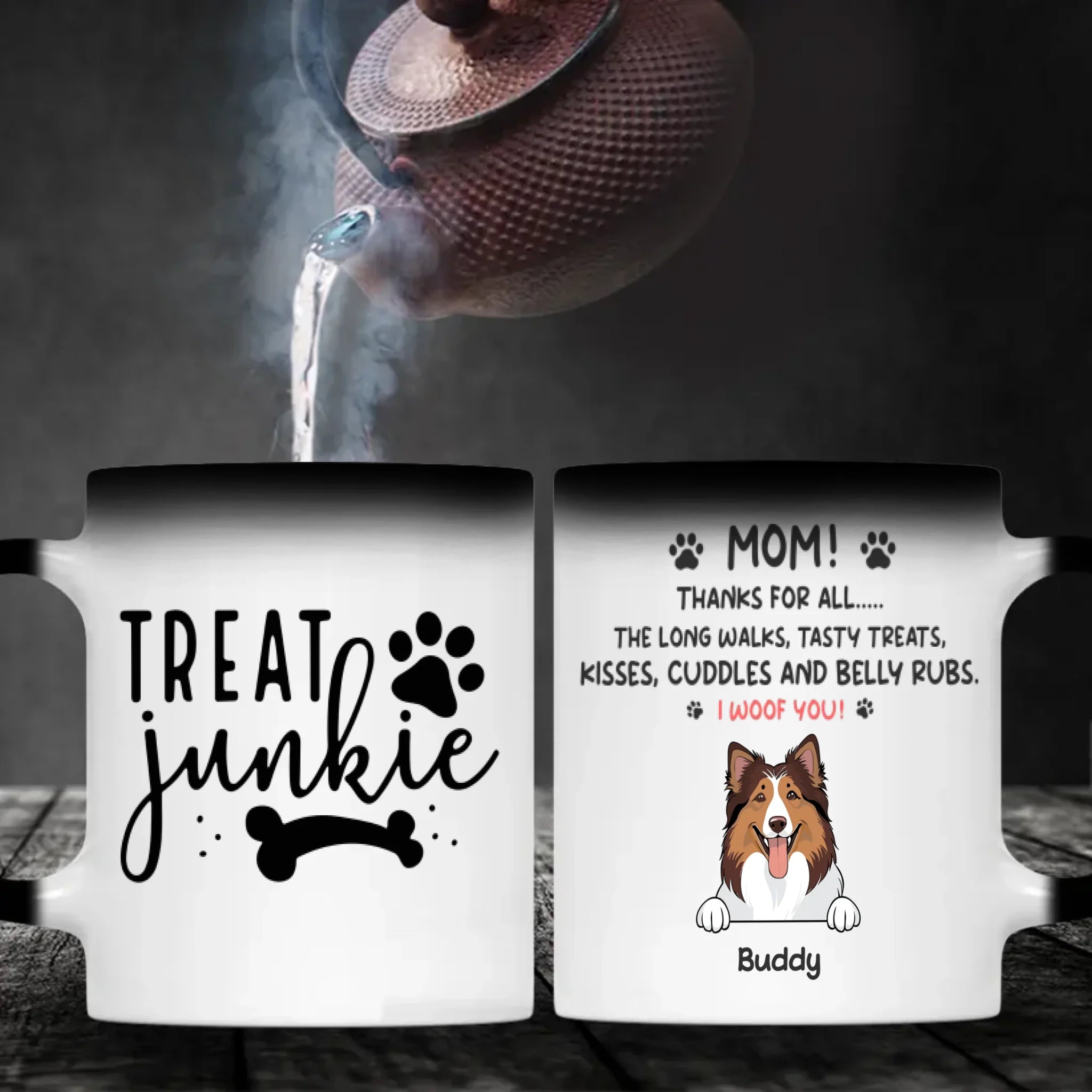 Custom Dog Mug – Your Pup, Your Coffee, Your Joy | 89Prints