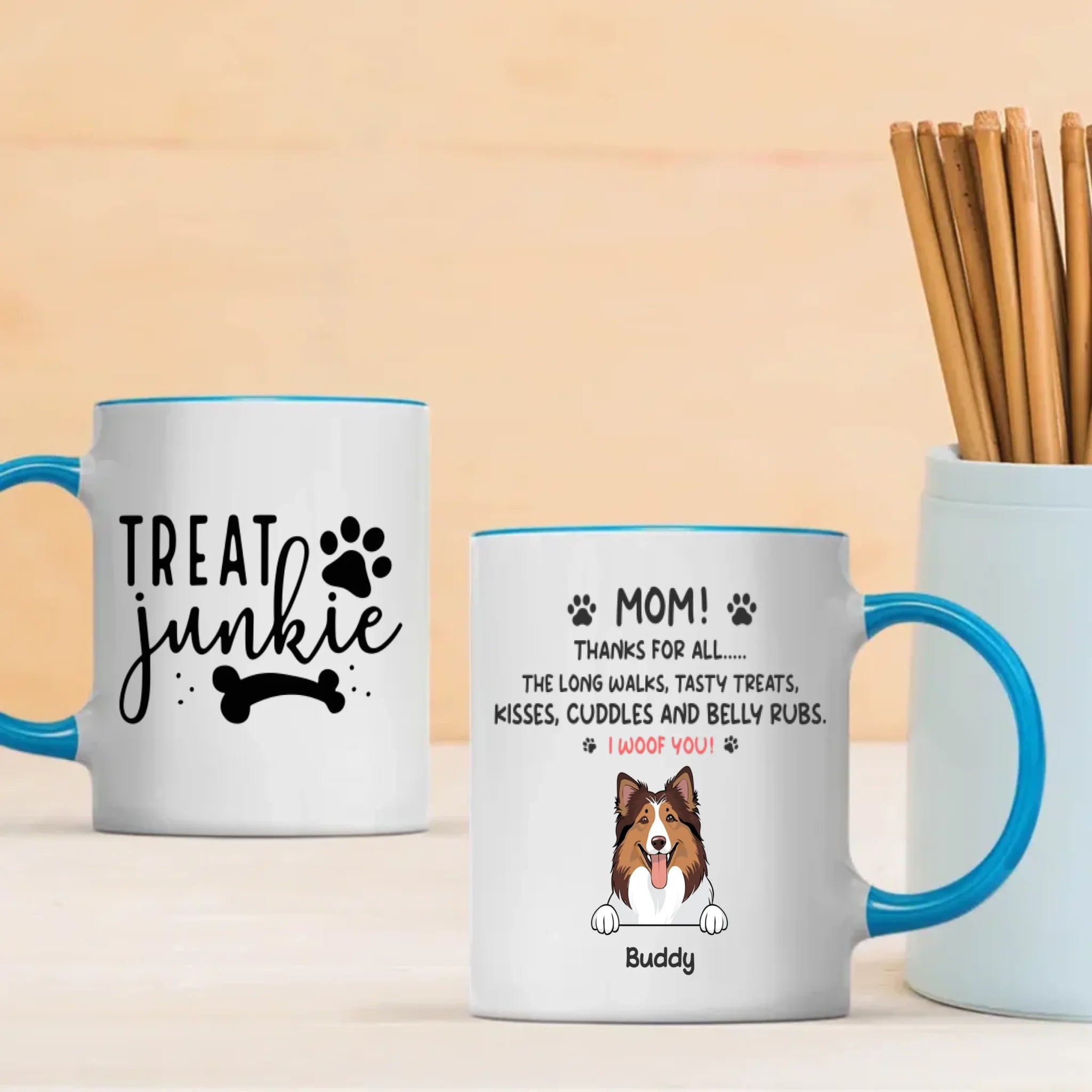 Custom Dog Mug – Your Pup, Your Coffee, Your Joy | 89Prints