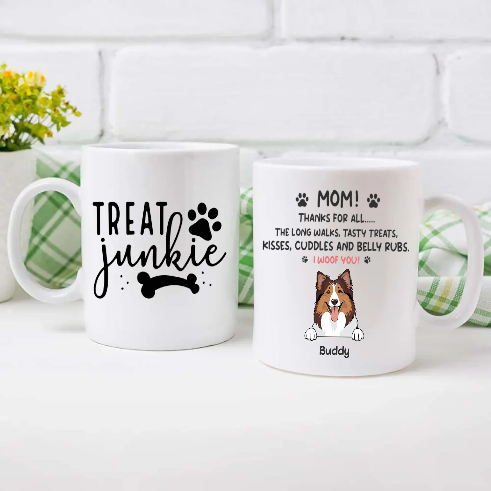 Custom Dog Mug – Your Pup, Your Coffee, Your Joy | 89Prints