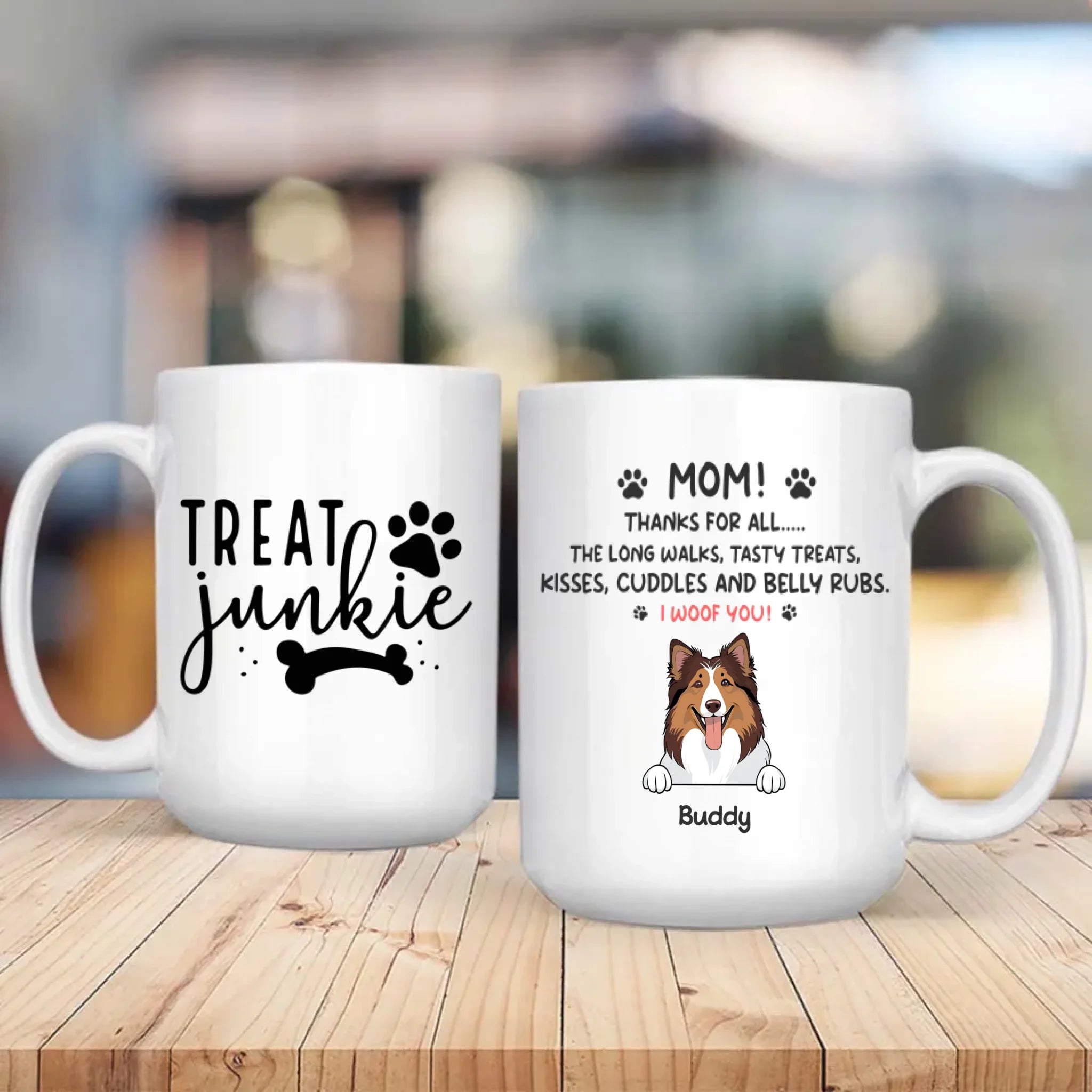 Custom Dog Mug – Your Pup, Your Coffee, Your Joy | 89Prints