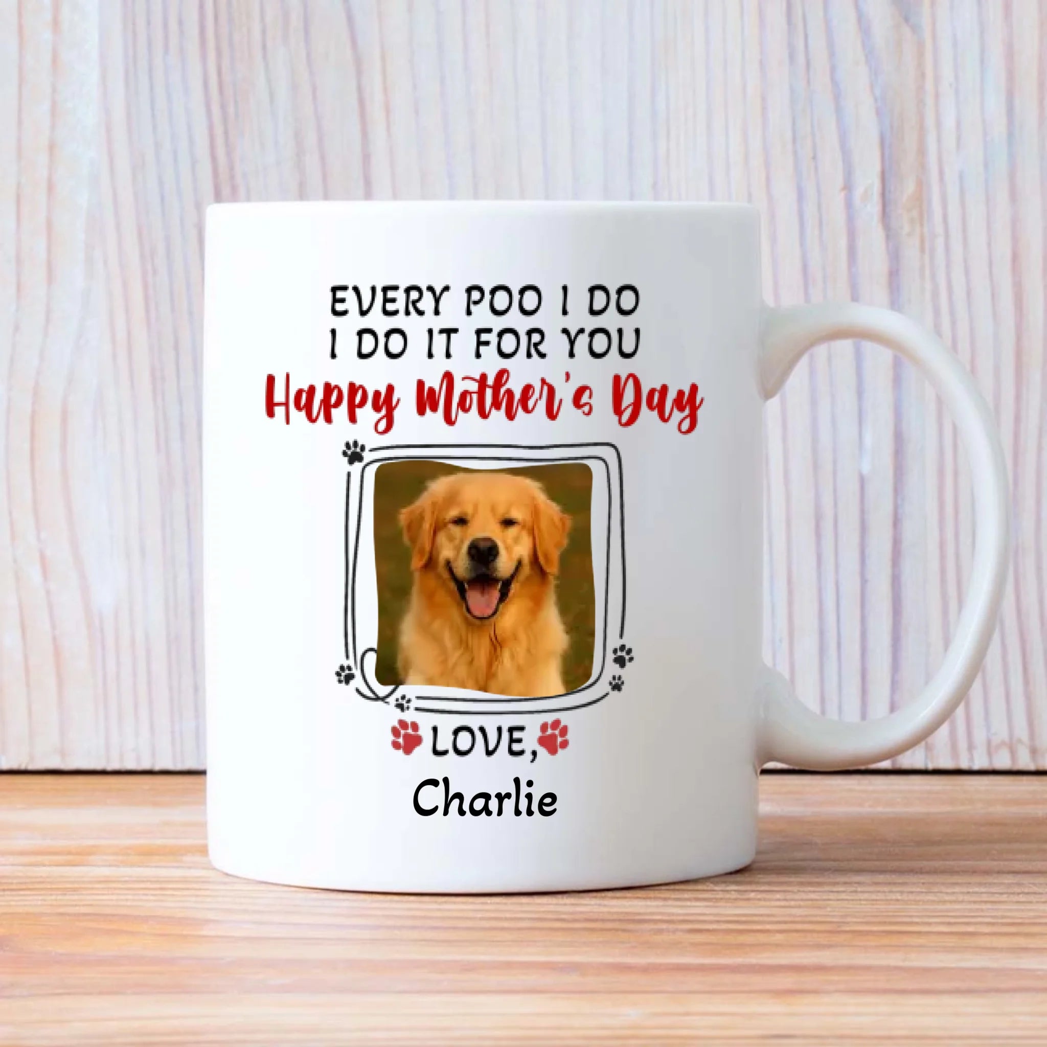 Personalized Dog Mug - 