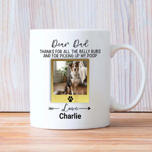 Custom Dog Photo Mug - 