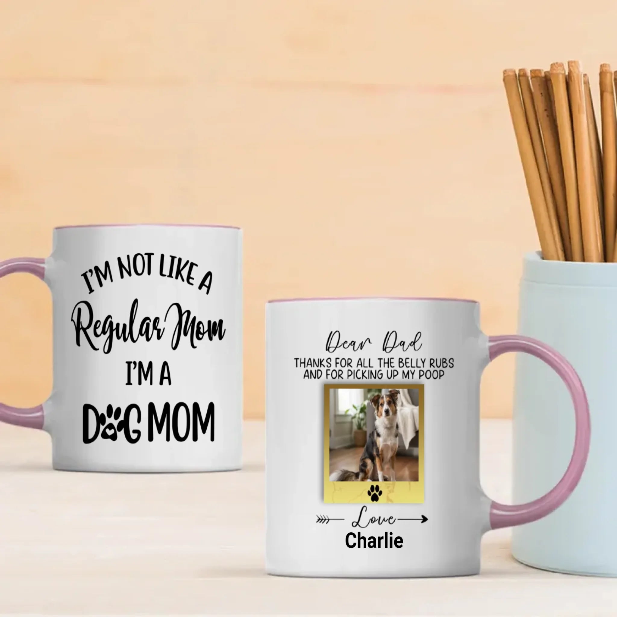 Custom Dog Photo Mug - 