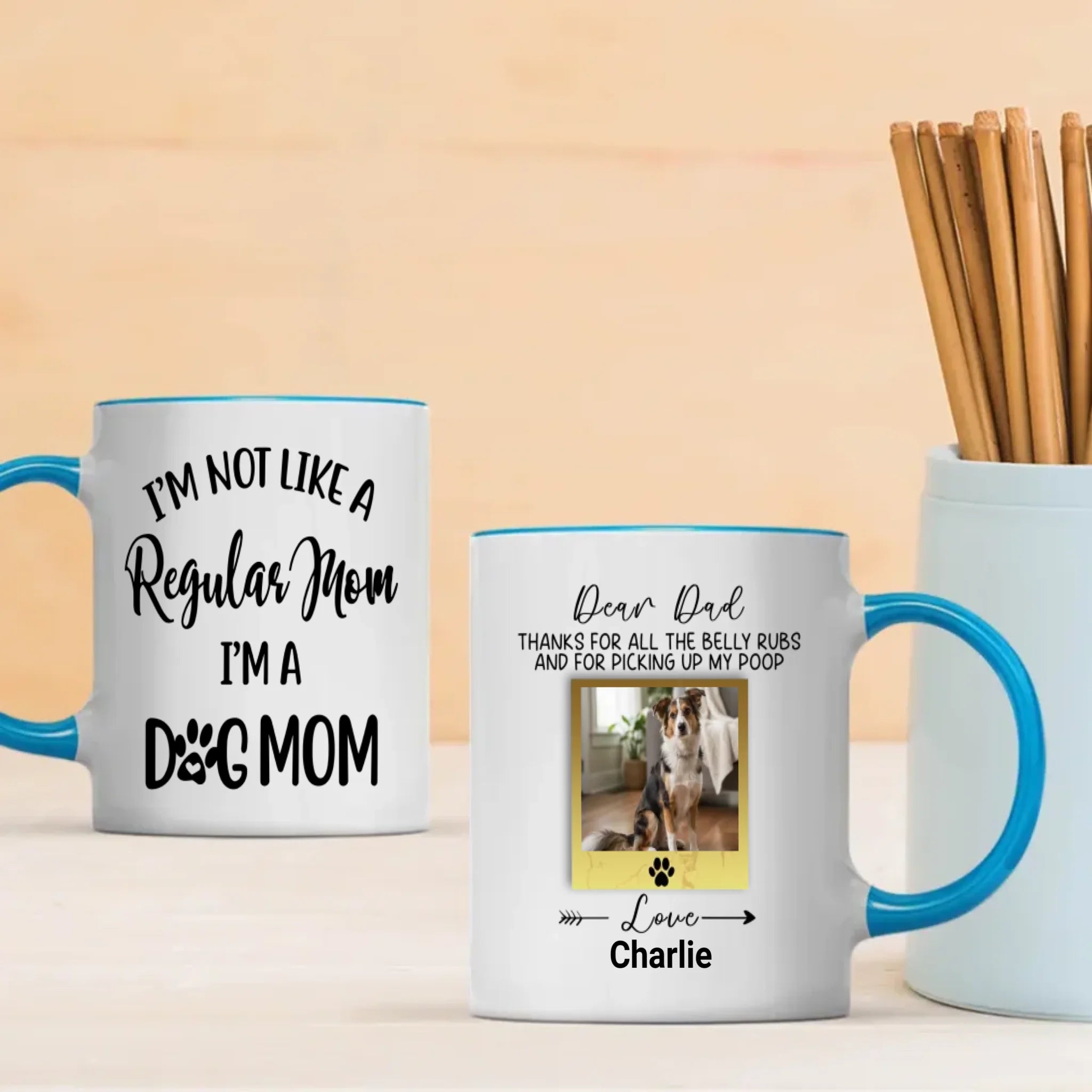 Custom Dog Photo Mug - 