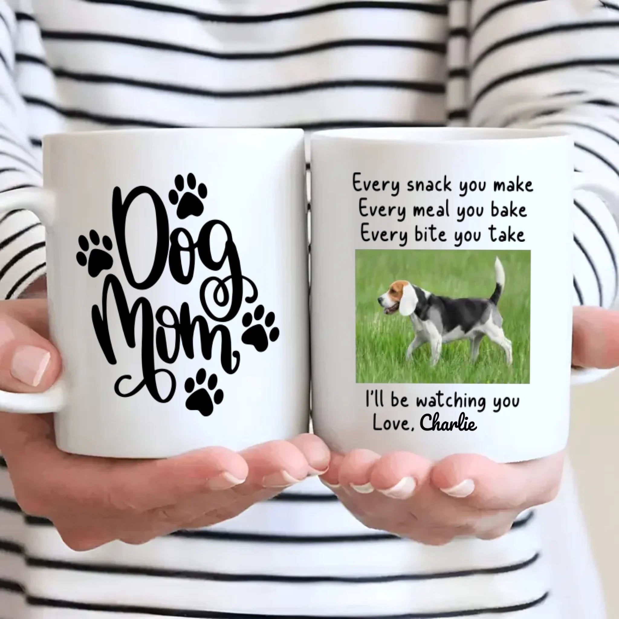 Personalized Dog Mom Mug – Funny 