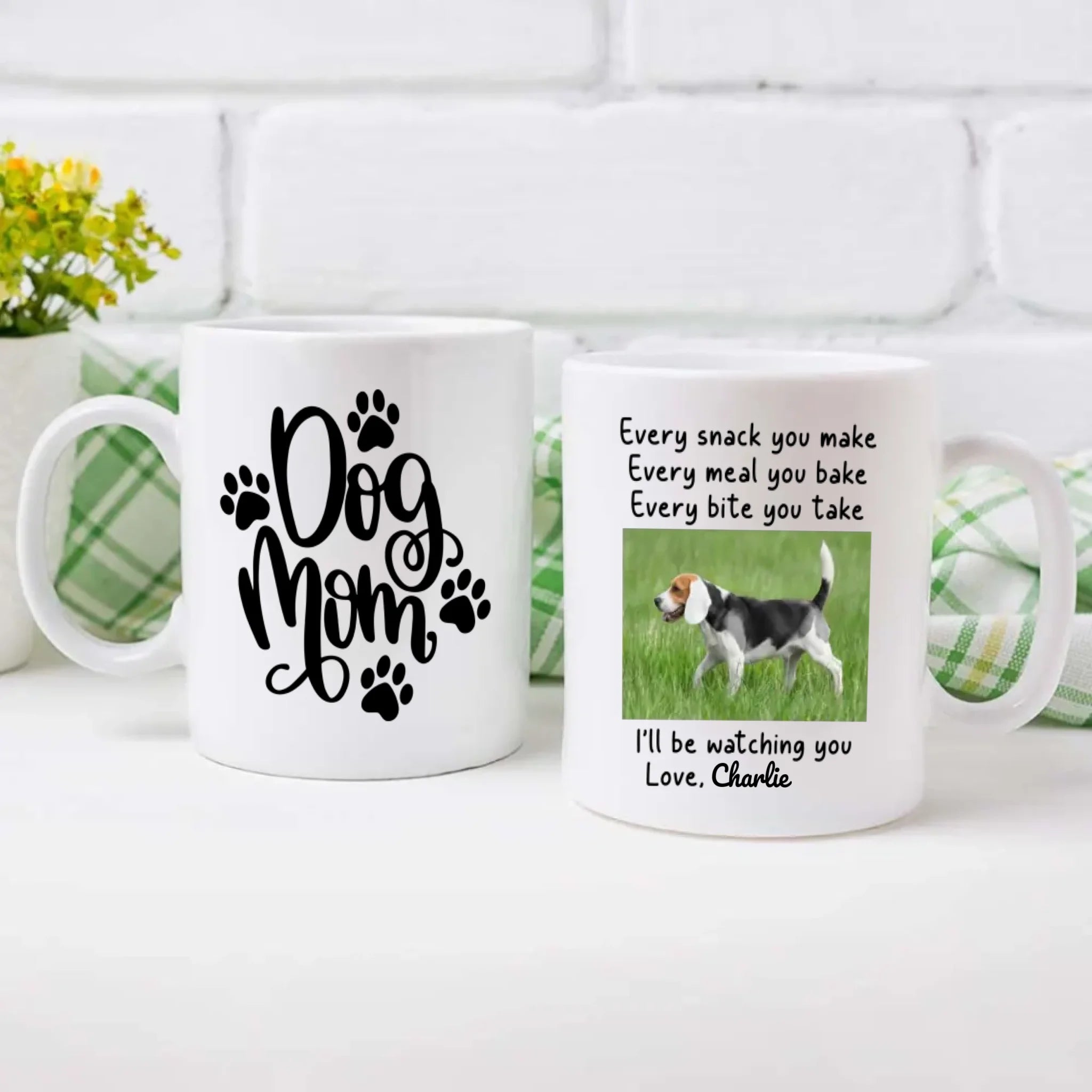 Personalized Dog Mom Mug – Funny 