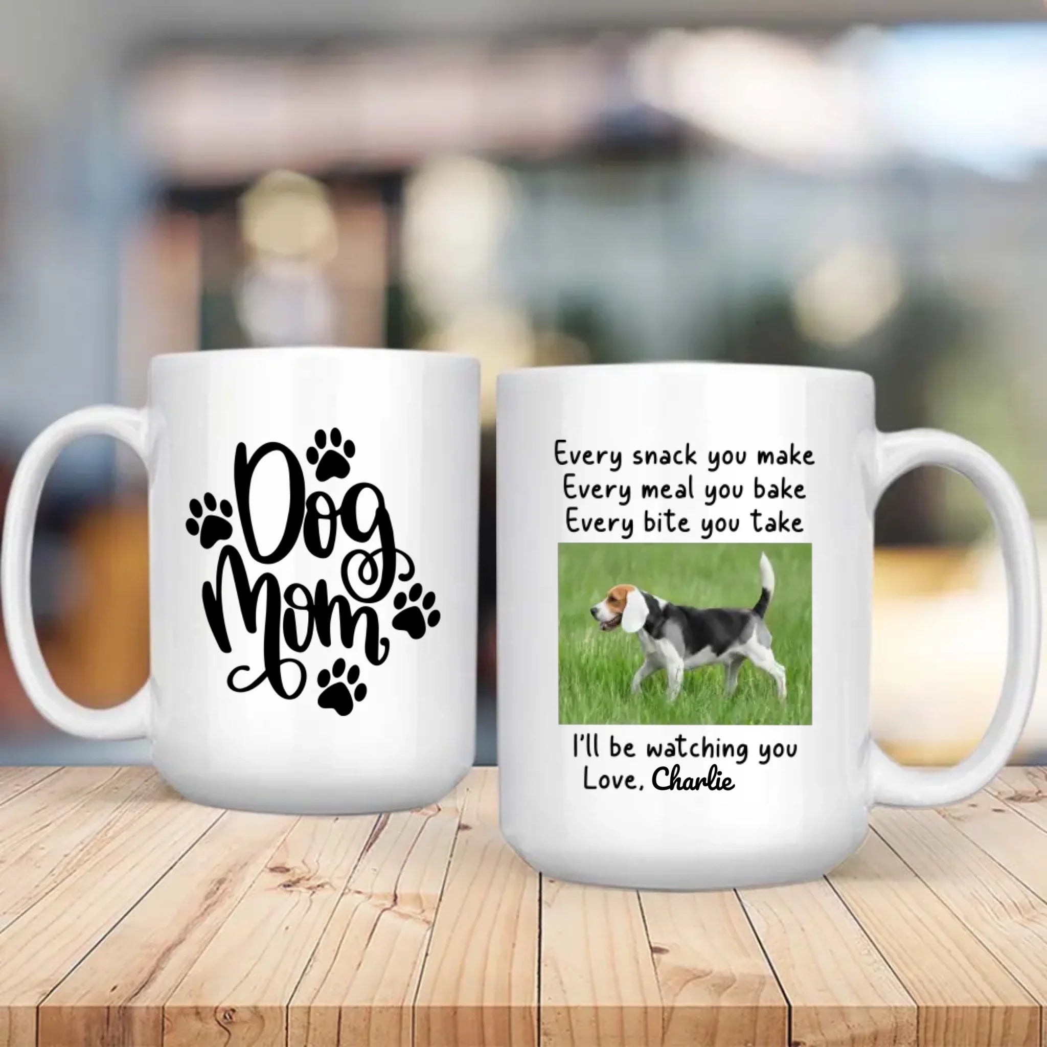 Personalized Dog Mom Mug – Funny 