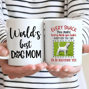 Personalized Dog Mom Mug – Custom Pet Photo & Name Funny 