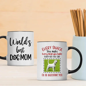 Personalized Dog Mom Mug – Custom Pet Photo & Name Funny 