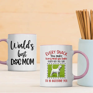 Personalized Dog Mom Mug – Custom Pet Photo & Name Funny 