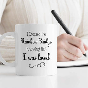 Personalized Dachshund Memorial Mug – Custom Pet Photo & Name Rainbow Bridge Gift – 89Prints