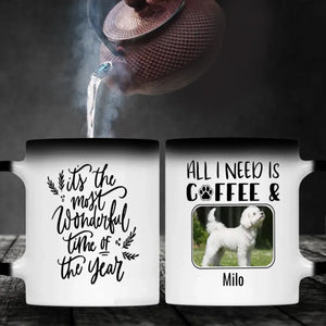 Personalized Bichon Frise Dog Mom Mug – Custom Pet Photo & Name Holiday Gift – 89Prints