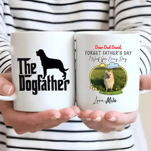 Personalized Pomeranian Mug – Custom Photo & Name Gift for Dog Dad 