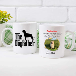 Personalized Pomeranian Mug – Custom Photo & Name Gift for Dog Dad 