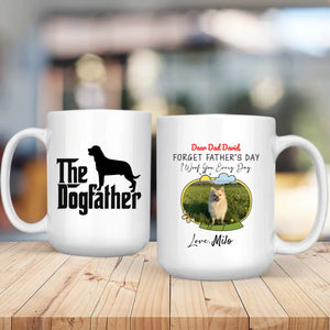 Personalized Pomeranian Mug – Custom Photo & Name Gift for Dog Dad 