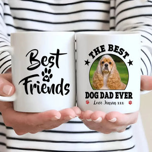 Personalized American Cocker Spaniel Mug – The Best Dog Dad Ever Gift - 89Prints