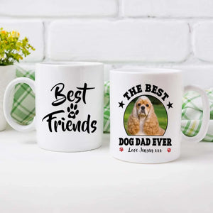 Personalized American Cocker Spaniel Mug – The Best Dog Dad Ever Gift - 89Prints