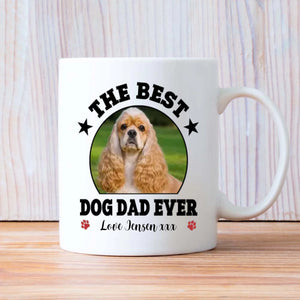 Personalized American Cocker Spaniel Mug – The Best Dog Dad Ever Gift - 89Prints