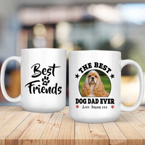 Personalized American Cocker Spaniel Mug – The Best Dog Dad Ever Gift - 89Prints