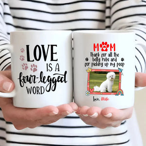 Personalized Bichon Frise Mug - Mom Gift 