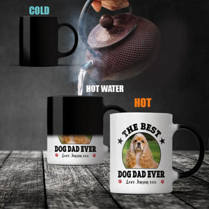 Personalized American Cocker Spaniel Mug – The Best Dog Dad Ever Gift - 89Prints