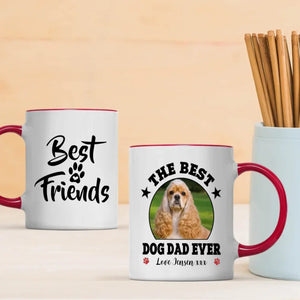 Personalized American Cocker Spaniel Mug – The Best Dog Dad Ever Gift - 89Prints