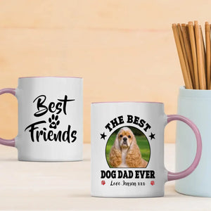 Personalized American Cocker Spaniel Mug – The Best Dog Dad Ever Gift - 89Prints