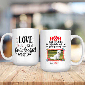 Personalized Bichon Frise Mug - Mom Gift 