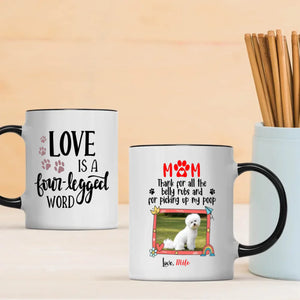 Personalized Bichon Frise Mug - Mom Gift 