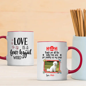 Personalized Bichon Frise Mug - Mom Gift 